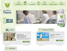 Tablet Screenshot of nsdefatima.com.br